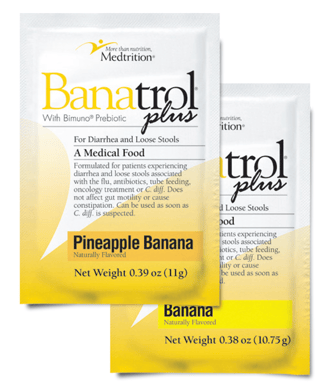 Banatrol Plus packets for diarrhea intervention